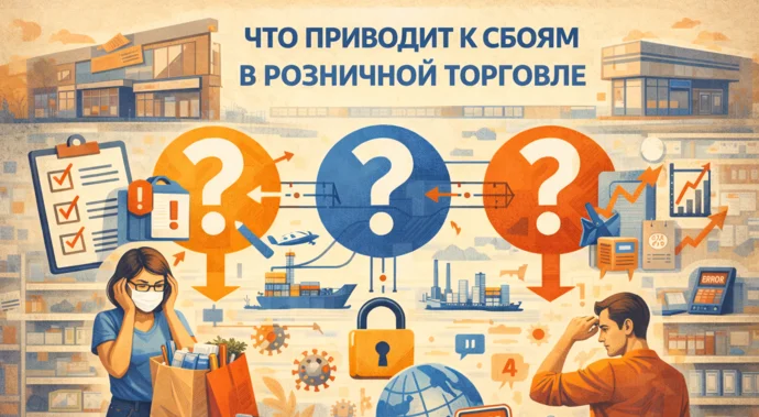 Что сегодня приводит к сбоям в розничной торговле из-за коронавируса?