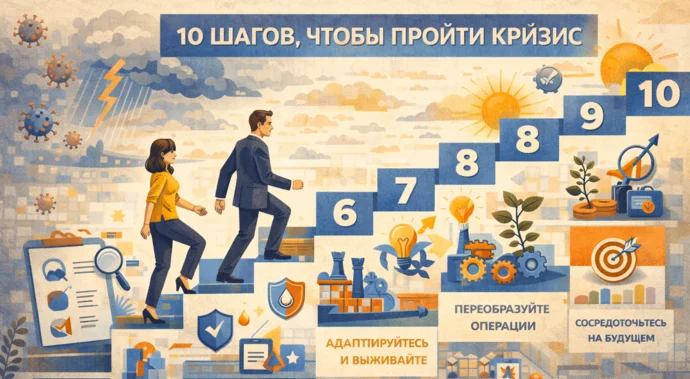 10 шагов, которые надо сделать уже сейчас, чтобы пройти кризис