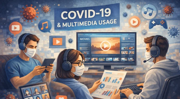 Каким образом COVID-19 повлиял на использование мультимедиа?