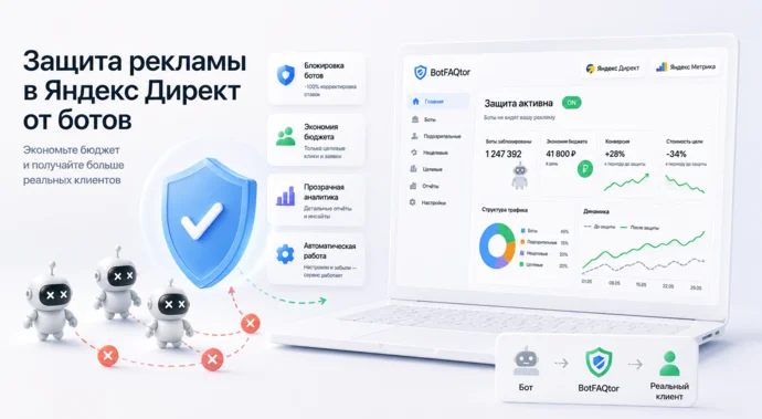 Как защитить рекламу в Яндекс Директ от ботов и сэкономить бюджет